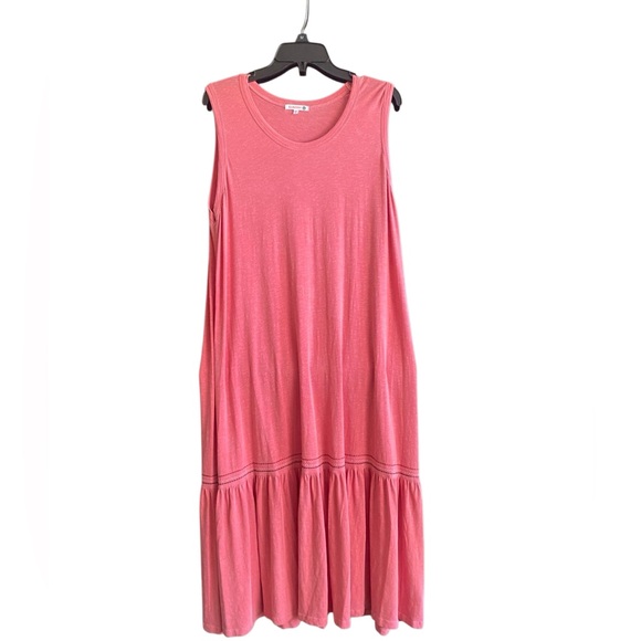 Anthropologie Sundry Sleeveless Tiered Midi/Maxi Tank Dress. Size X-Large - Picture 3 of 11